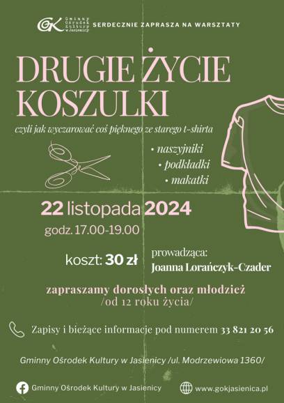 Drugie życie koszulki